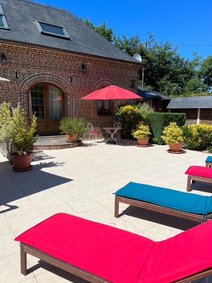 Le Jardin Des Roses Gerponville Exterior foto